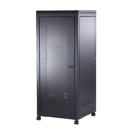 کابینت رک شبکه 19 اینچ 42U اندازه قفسه 600x1000 با درب منفرد قفل