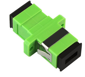 لوازم جانبی فیبر نوری سبز Sc / Acp Adapter PVC Material Dimension 32MM