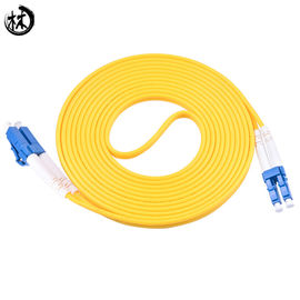 2M LC / UPC-LC / UPC فیبر نوری قطره کابل طول سفارشی PVC / LSZH مواد