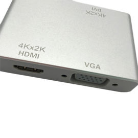 آداپتور چند منظوره USB به usb3.0، hdtv، dvi، vga (24 + 5) برای تلفن همراه ، رایانه و تلویزیون مبدل چند منظوره