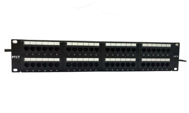 اتصالات کابینت شبکه UTP حداکثر ظرفیت SC 24 / LC 48 LC / UPC کانکتور