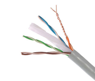 کابل شبکه سرعت سریع UTP Cat6 Utp ، کابل خارجی Cat6 305m PVC داخلی