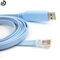 کابل USB آبی به RJ45 لوازم جانبی ضروری برای Netgear ، روتر و سوئیچ های Linksys