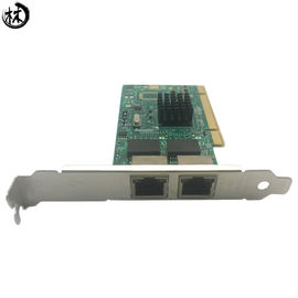 Diewu intel82546 PCI دو پورت RJ45 کارت شبکه شبکه کارت رومیزی